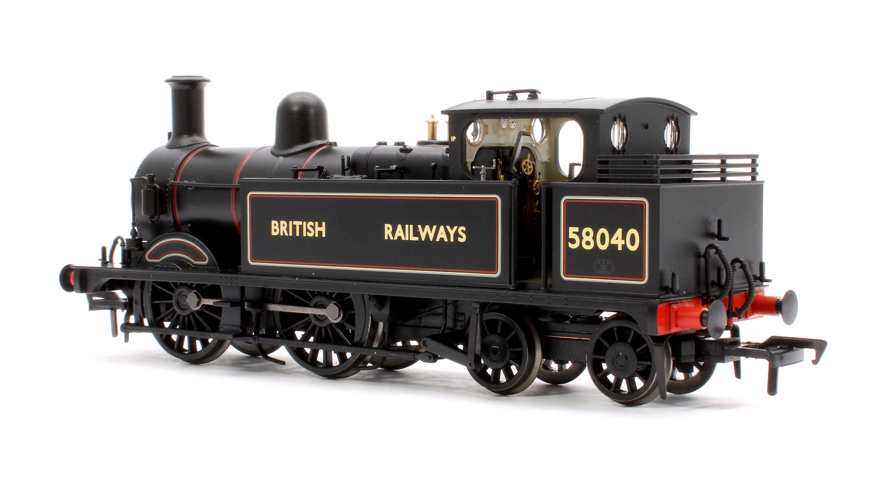 31-743ASF MR 1532 (1P) Tank 58040 BR Lined Black (British Railways) Steam Locomotive - DCC Sound - Image 2