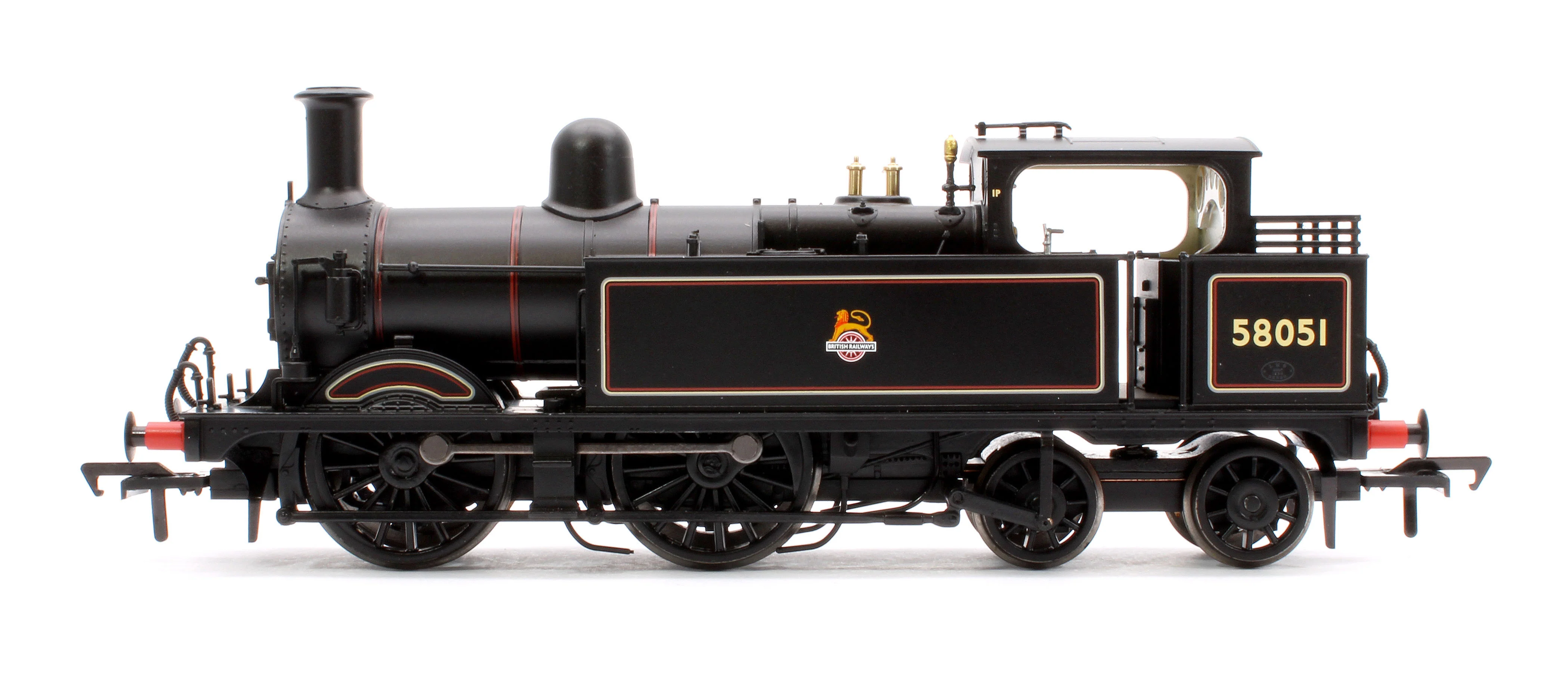 31-742A MR 1532 (1P) Tank 58051 BR Lined Black (Early Emblem) Steam Locomotive - Image 5