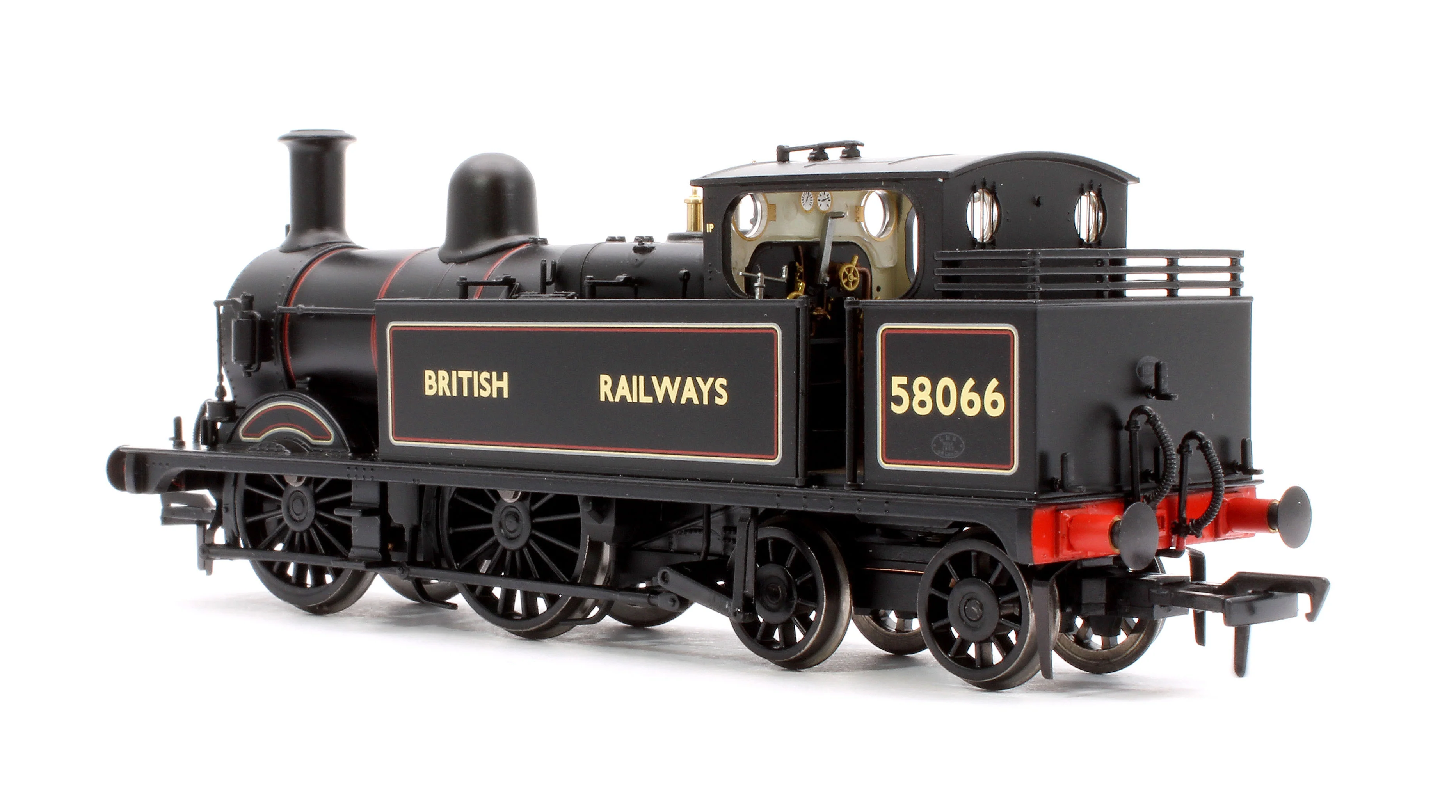 31-743SF MR 1532 (1P) Tank 58066 BR Lined Black (British Railways) Steam Locomotive - DCC Sound - Image 2
