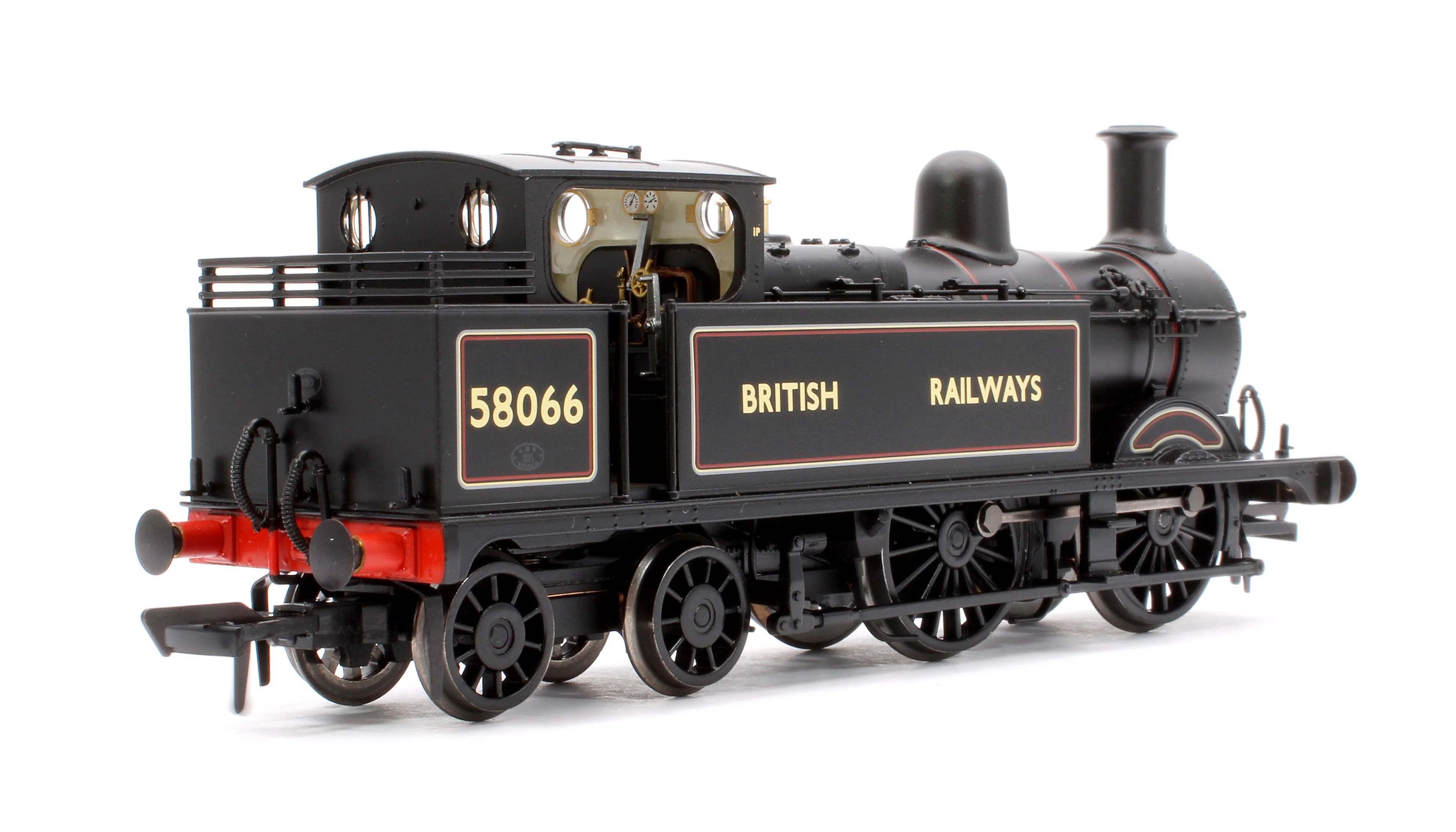 31-743SF MR 1532 (1P) Tank 58066 BR Lined Black (British Railways) Steam Locomotive - DCC Sound - Image 3