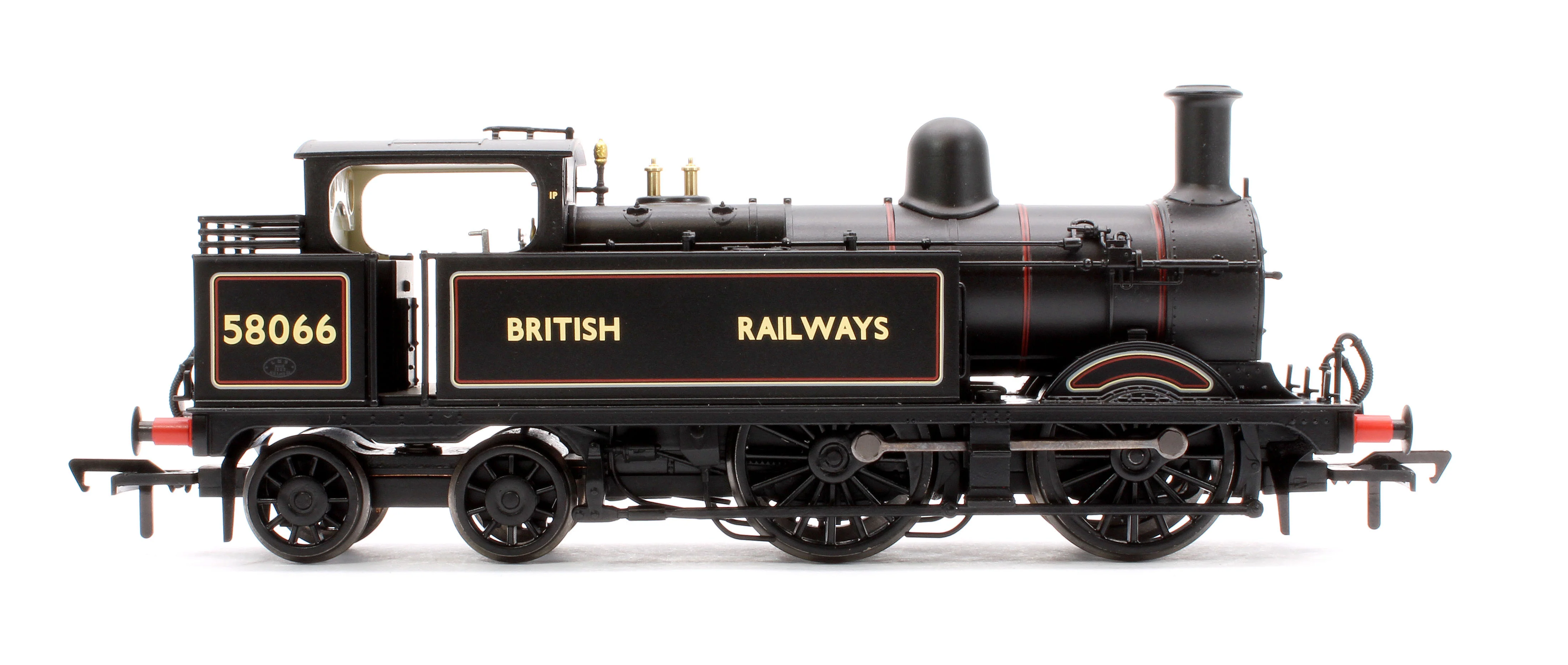 31-743SF MR 1532 (1P) Tank 58066 BR Lined Black (British Railways) Steam Locomotive - DCC Sound - Image 6