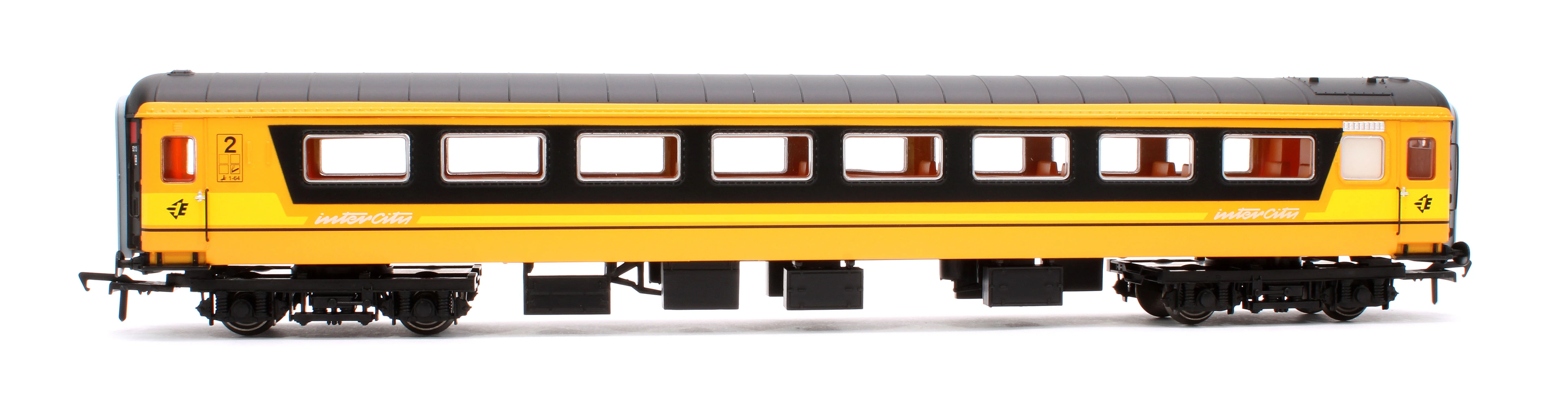 MM5213A MK2D Irish Railways Standard Open Orange & Black - Black Roof - Image 2