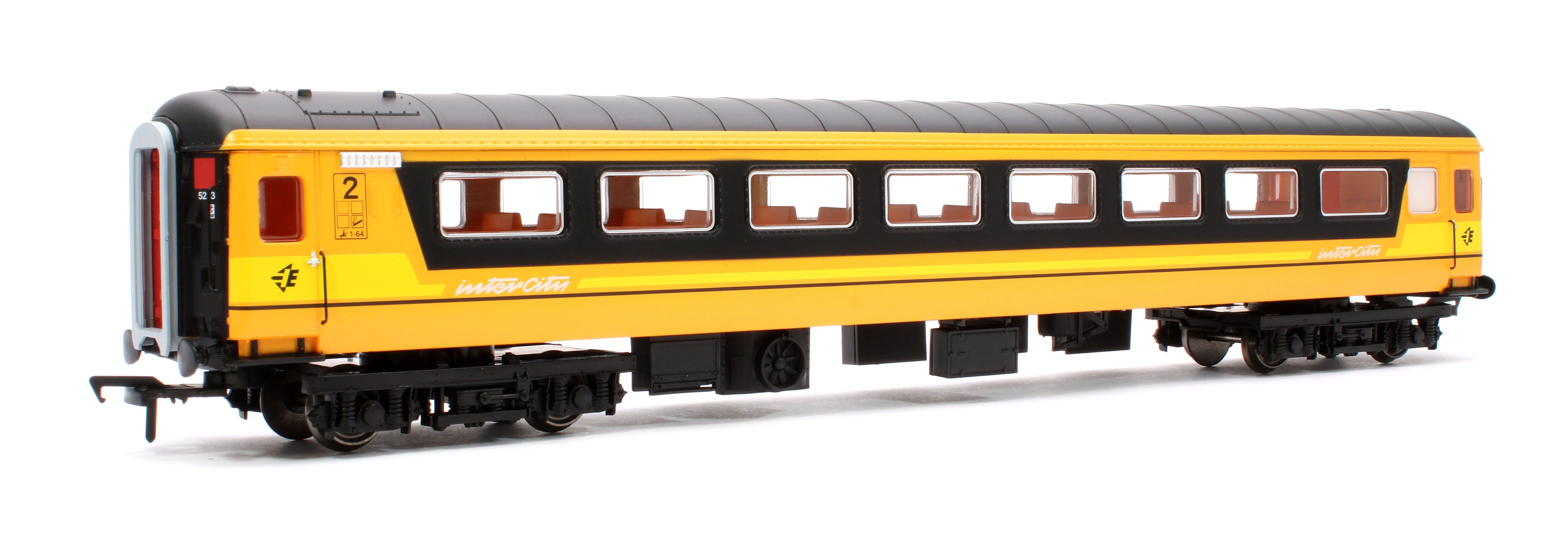 MM5213A MK2D Irish Railways Standard Open Orange & Black - Black Roof - Image 3