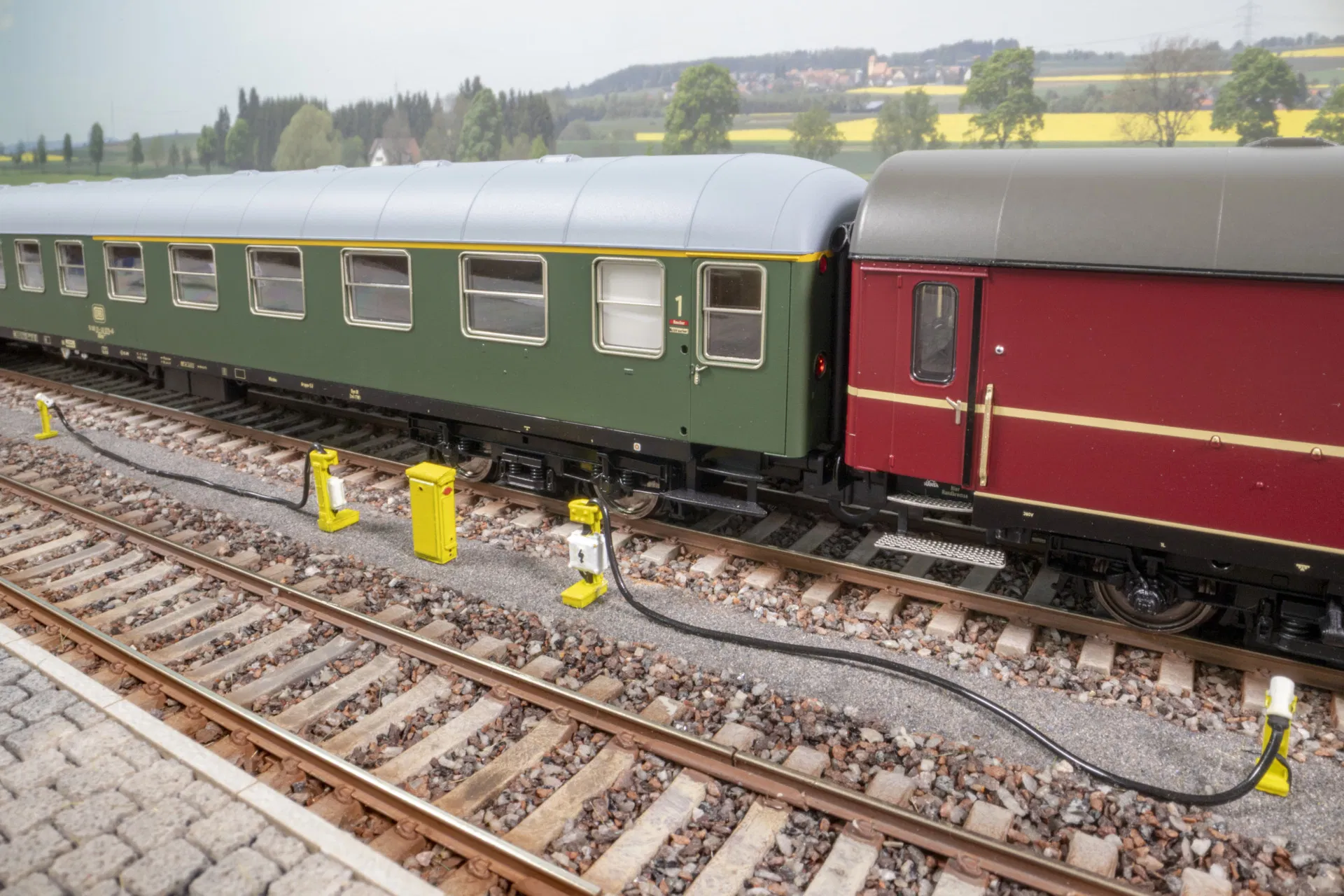 Train Pre Heating System 3D Mini (Pre-Built) - HO/OO Scale