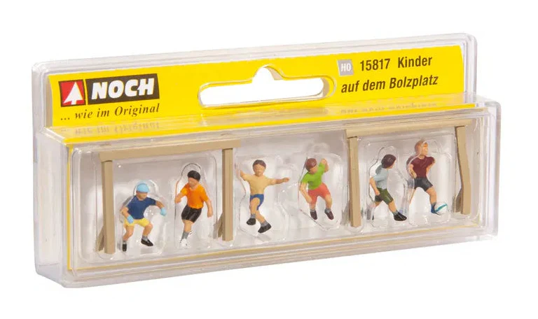 Children Playing Football (6) Figure Set - Image 3