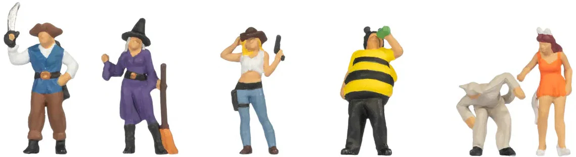 Carnival/Fancy Dress (6) Figure Set