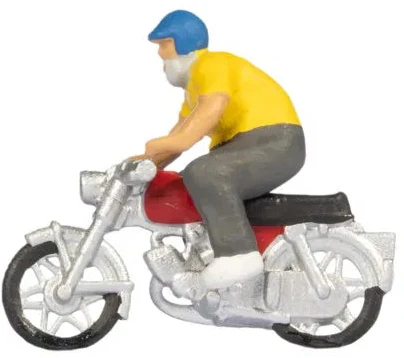Moped Riders (3) Figure Set - Image 4