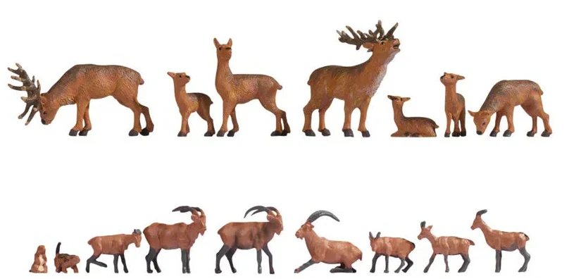 Wild Animals (45) Mega Economy Figure Set - Image 2