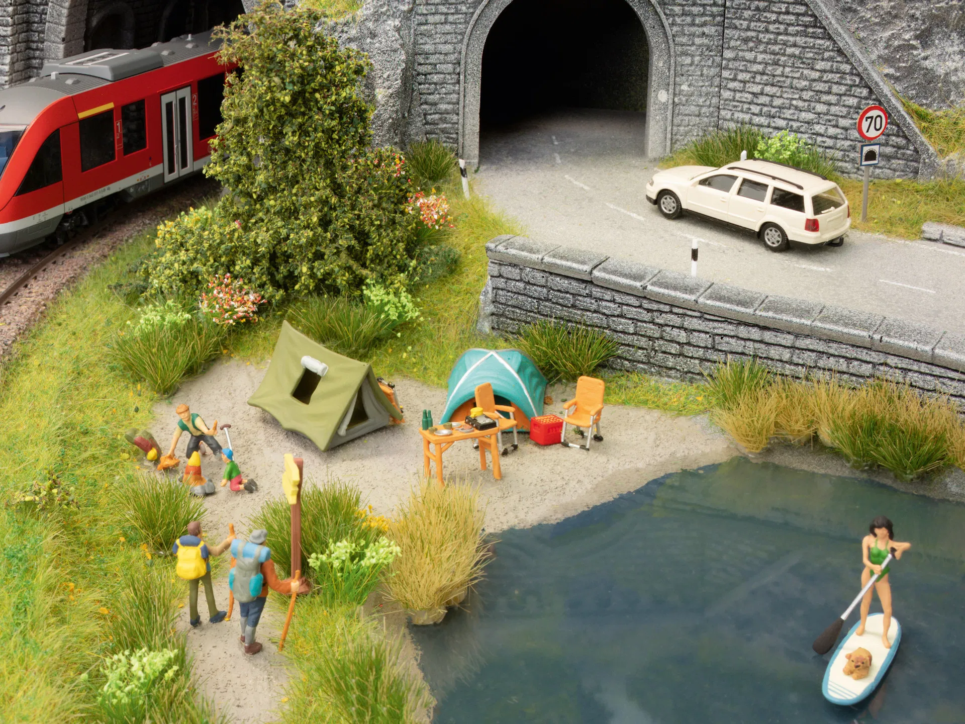 Camping 3D Set (Pre-Built)