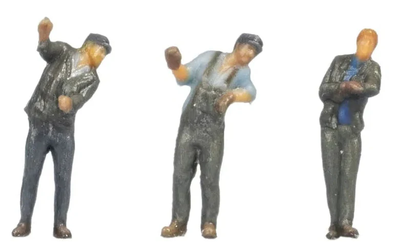 Steam Locomotive Drivers (6) 3D Master Figure Set - Image 3
