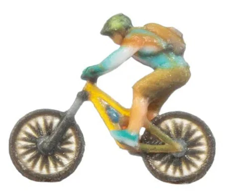 Mountain Bikers (3) 3D Master Figure Set - Image 2