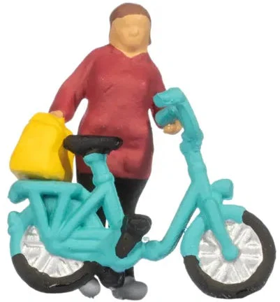 Cyclists on Bikes (3) Figure Set - HO/OO Scale - Image 4