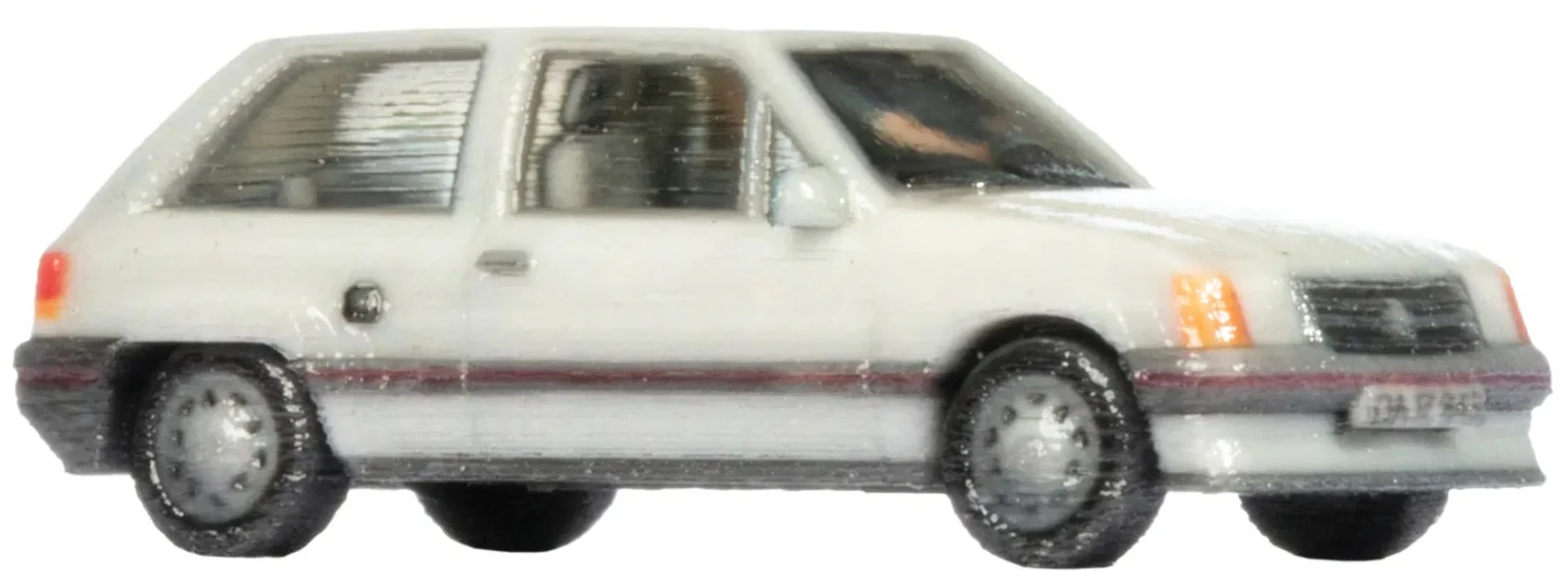 Opel Corsa A White 3D Master Vehicle