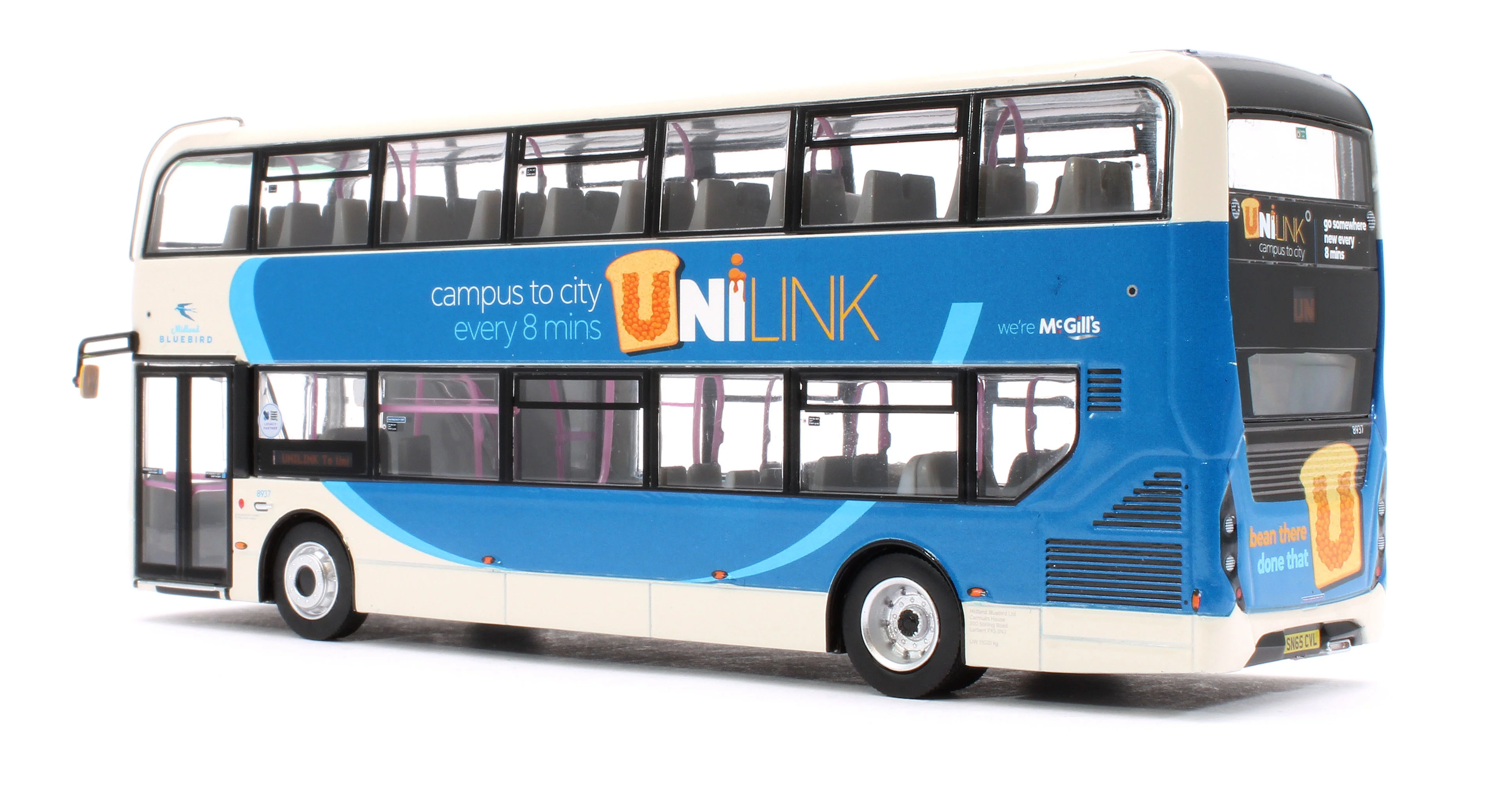 ADL Enviro400 MMC - McGill's Midland Bluebird Unilink (8937 - SN65 CVL) - Image 3