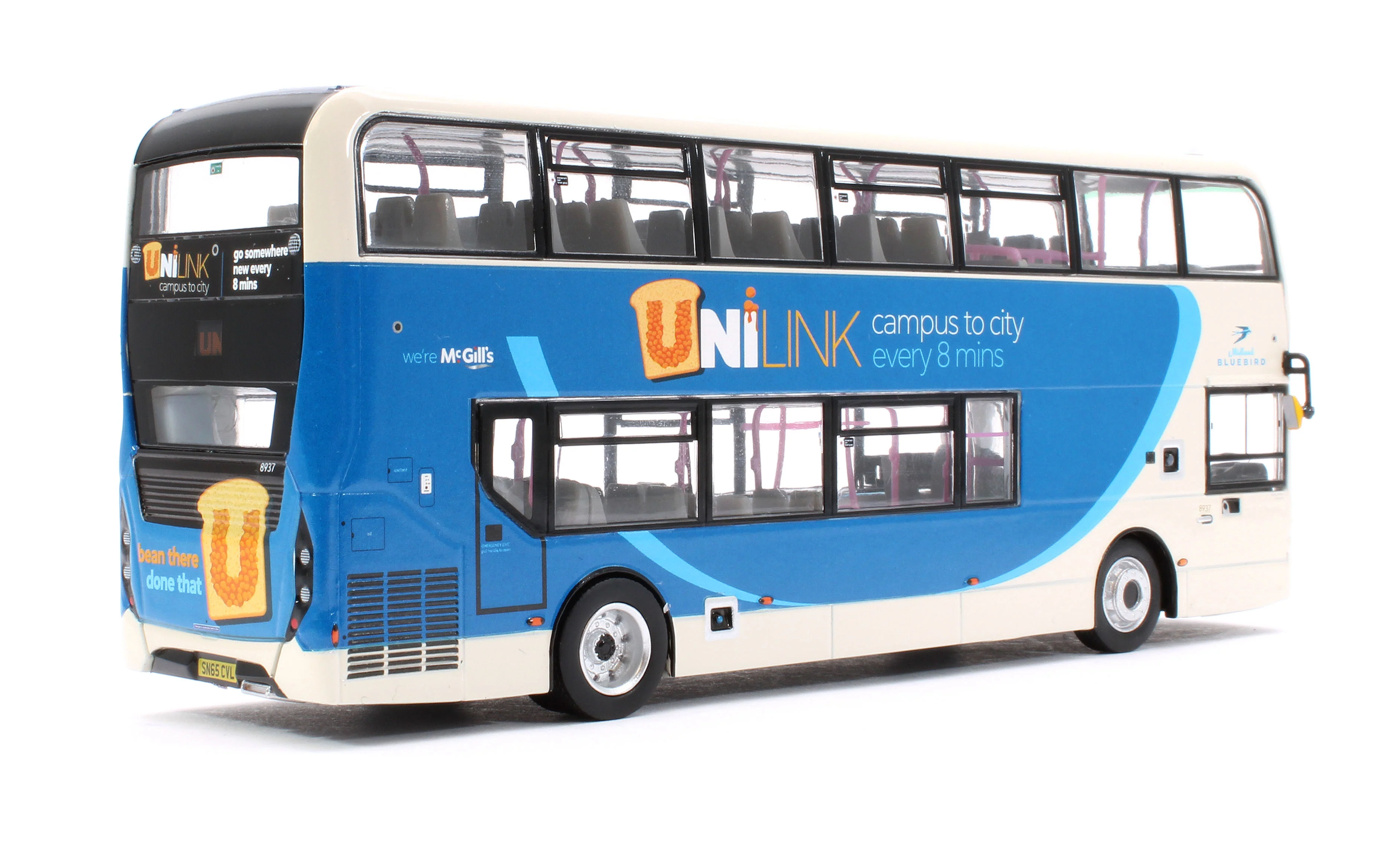 ADL Enviro400 MMC - McGill's Midland Bluebird Unilink (8937 - SN65 CVL) - Image 4