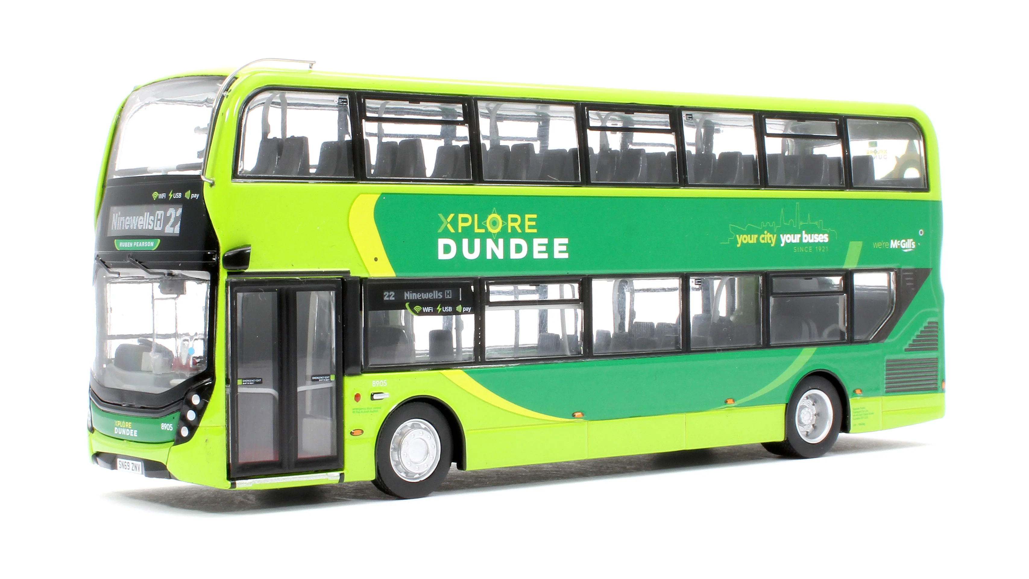 UK6541 ADL Enviro400 MMC - Xplore Dundee (8905 - SN69 ZNV)