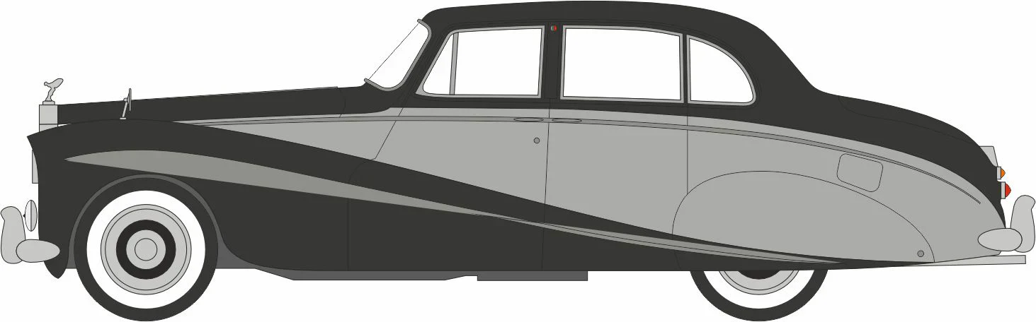 Rolls Royce Silver Cloud/Hooper Empress Black/Silver - Image 5