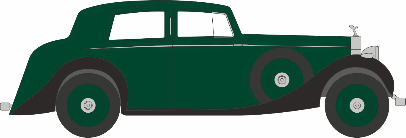 Rolls Royce 25/30 Thrupp & Maberley Green / Black - Image 10