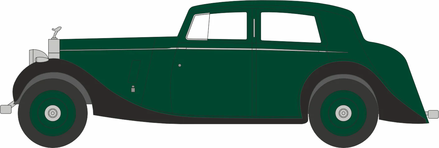 Rolls Royce 25/30 Thrupp & Maberley Green / Black - Image 11