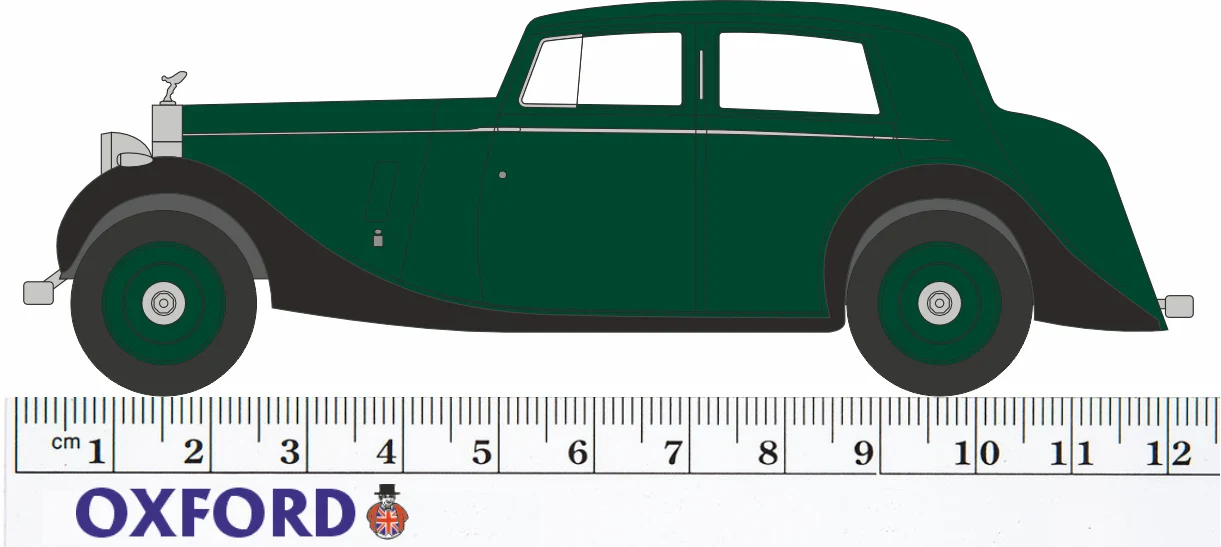 Rolls Royce 25/30 Thrupp & Maberley Green / Black - Image 7