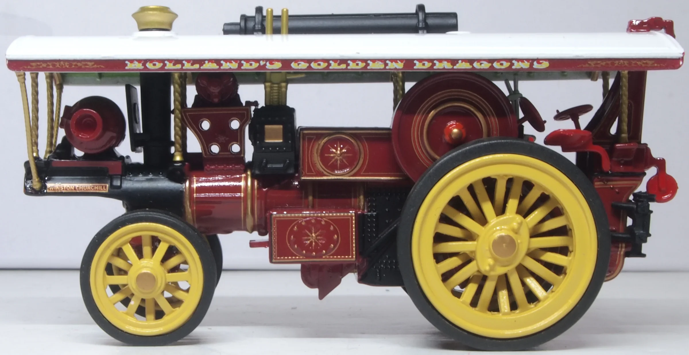 76BUR007 Burrell Scenic Showmans Loco Winston Churchill - Image 2