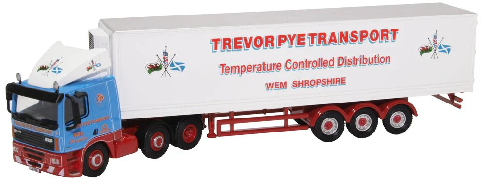 76DAF004 Leyland DAF FT85 Short Fridge Trailer Trevor Pye