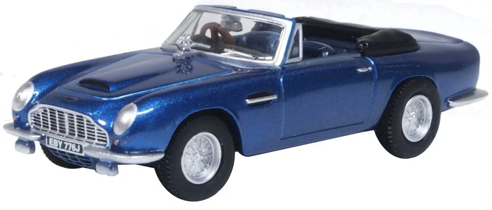 76DB6001 Aston Martin DB6 MkII Volante Blue (King Charles III)