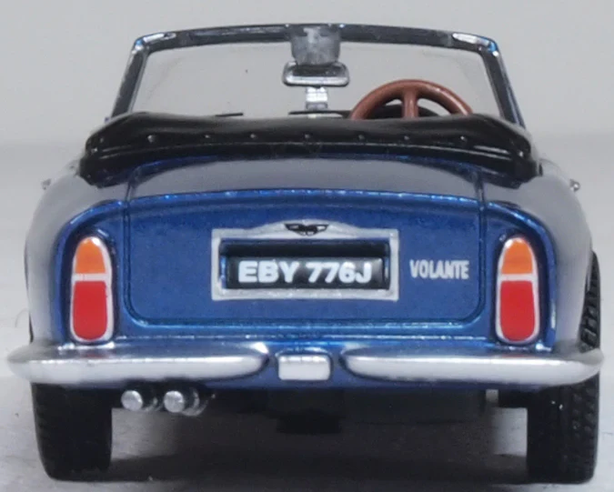 76DB6001 Aston Martin DB6 MkII Volante Blue (King Charles III) - Image 5
