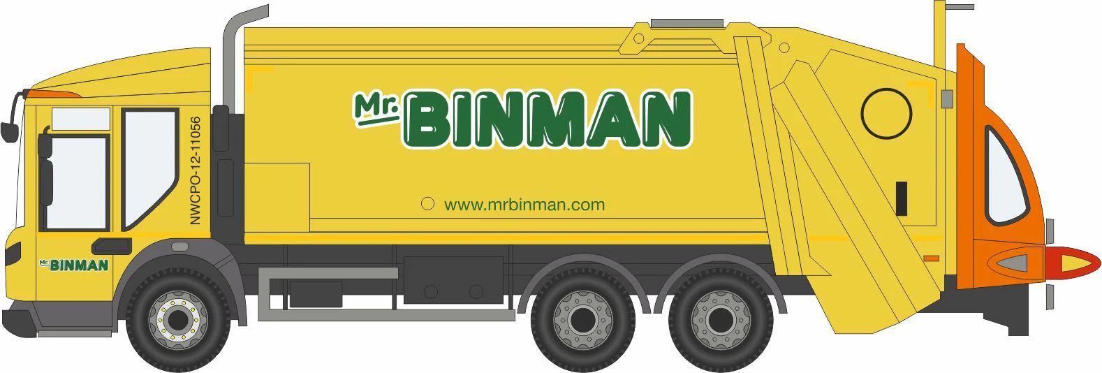 Dennis Eagle Refuse Truck Mr Binman