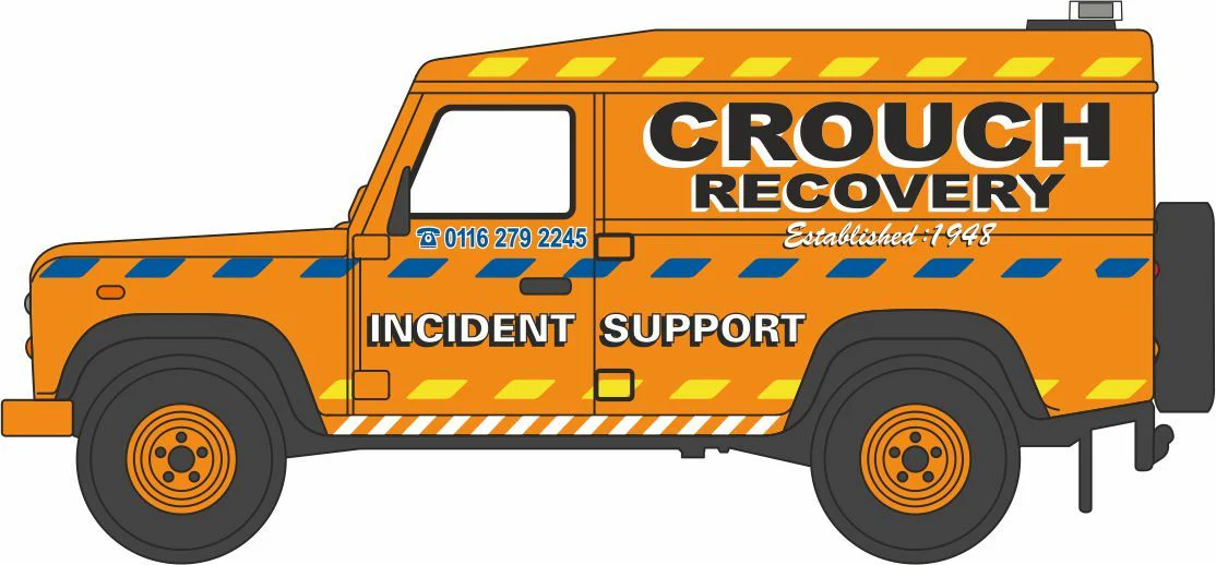 Land Rover Defender LWB Crouch Recovery