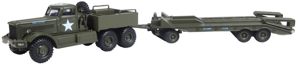 76DT007 Diamond T Tank Transporter/Trailer US Army