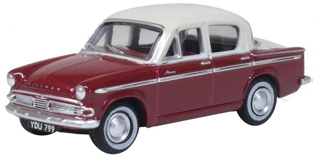 76HM002 Hillman Minx MkIIIa Pippin Red/pearl Grey