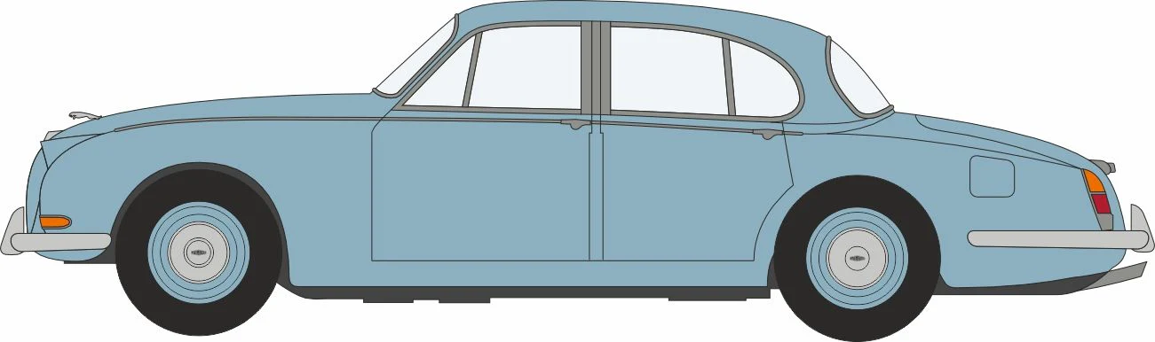 Jaguar S Type Opalescent Silver Blue