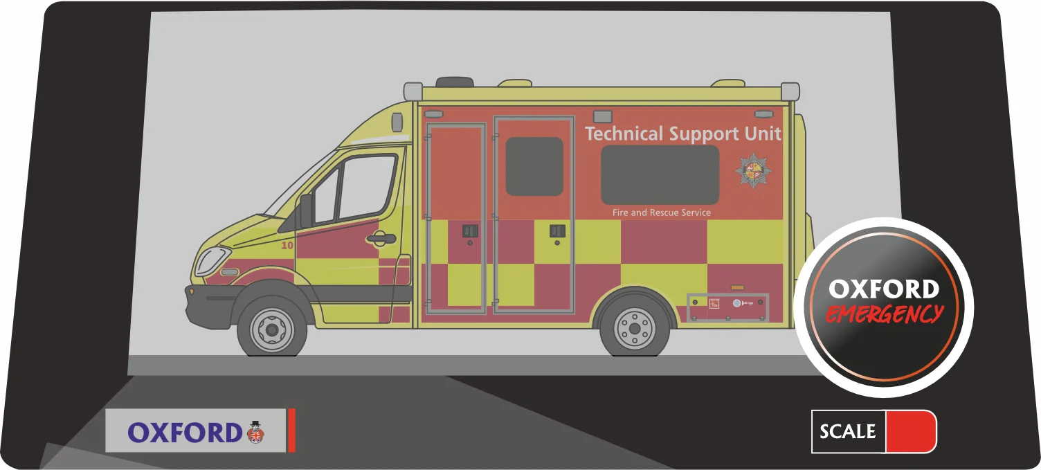 Mercedes Ambulance Bedfordshire Fire & Rescue Support Unit - Image 7