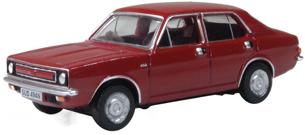 76MAR007 Morris Marina Damask Red