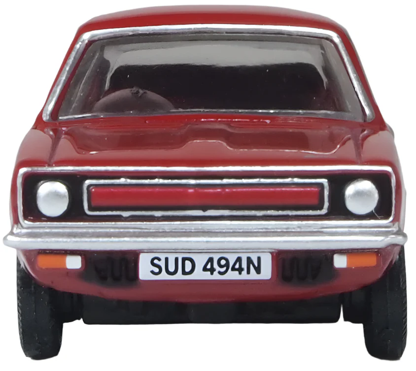 76MAR007 Morris Marina Damask Red - Image 2