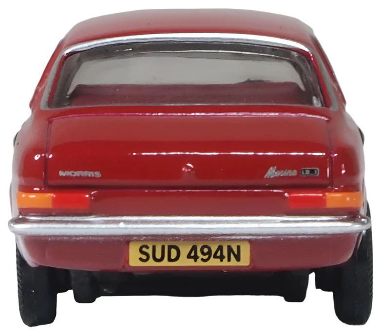 76MAR007 Morris Marina Damask Red - Image 3