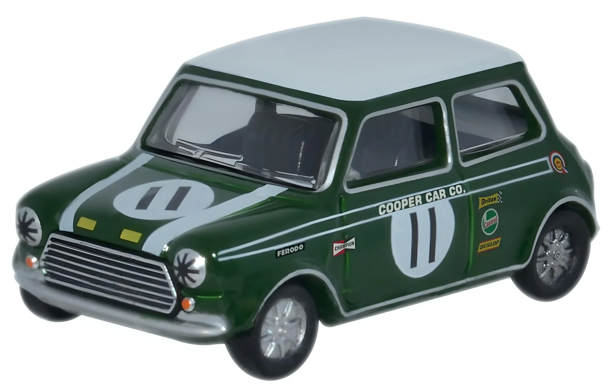76MCS002 Mini Cooper S MKII John Rhodes 1968 Brands Hatch