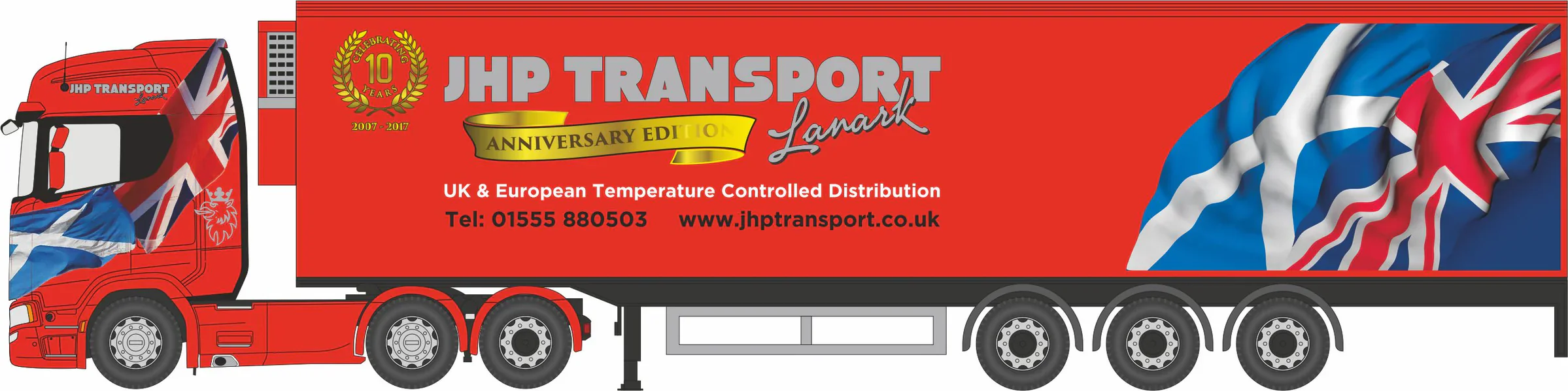 Scania New Generation (S) Fridge Trailer JHP Transport
