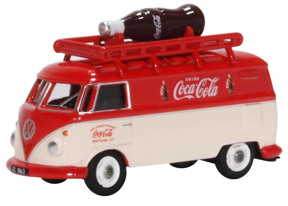 VW T1 Van with bottle Coca Cola