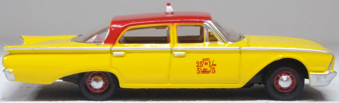 87FF60003 1960 Ford Fairline Sedan NYC Taxi - Image 4