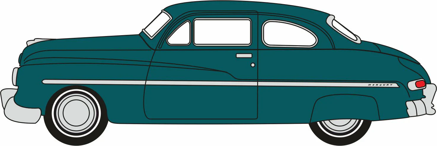 1949 Mercury 8 Coupe Banff Green