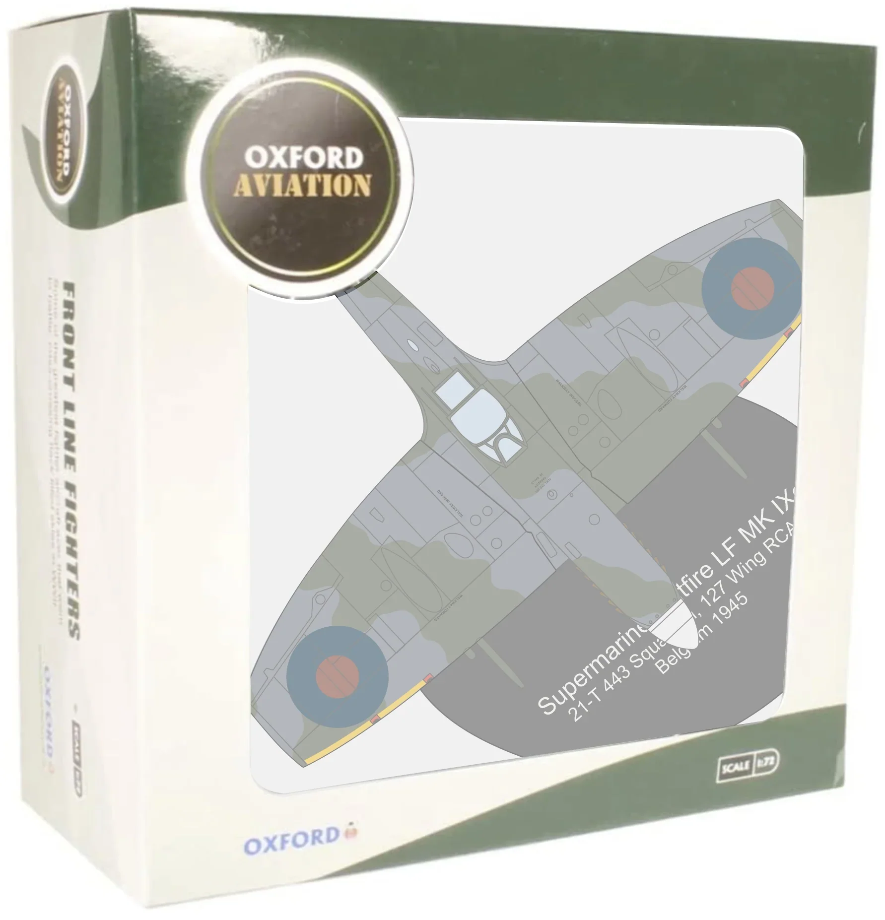 Supermarine Spitfire LF Mk.Ixe 21-T 443 Sqn 1945 Model Aircraft - Image 10