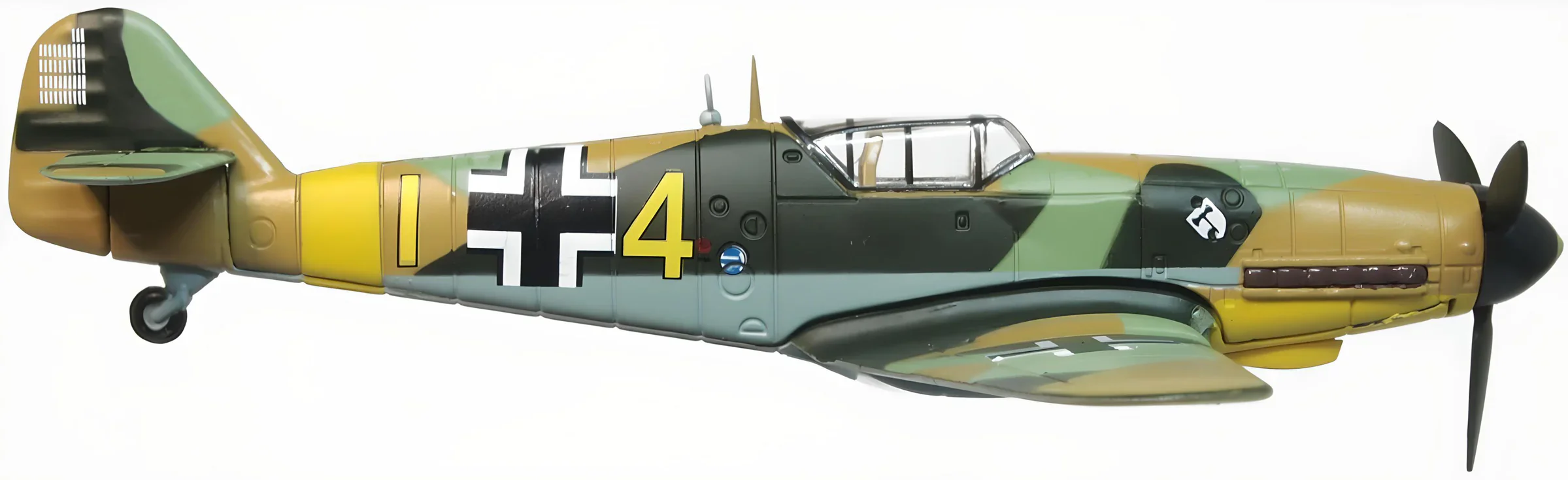 AC114S Messerschmitt Bf 109F-4/Trop104 Eberhard von Boremski - No Swastika - Image 2