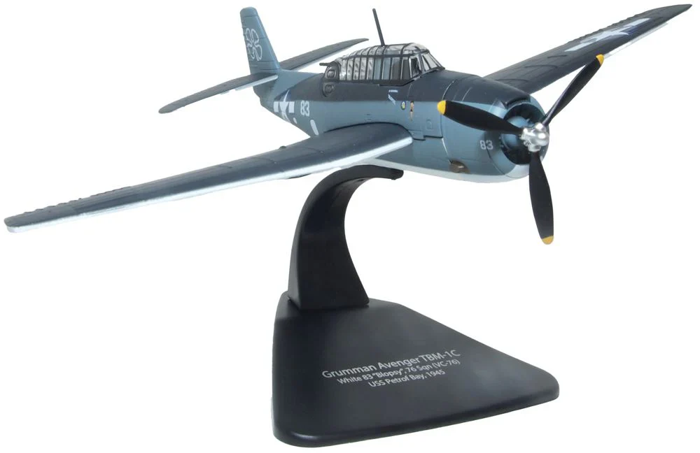AC132 Grumman Avenger White 83 Blopsy Composite Sqn.76 USS Petrof Bay 1945