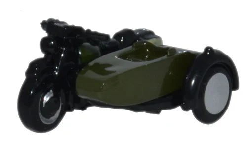 BSA Motorbike and Sidecar 34th Armoured Brigade