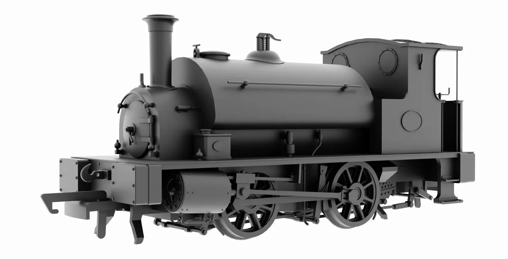 CR Class 264/611 CR Lined Black 266 Steam Locomotive - DCC Sound - Image 2