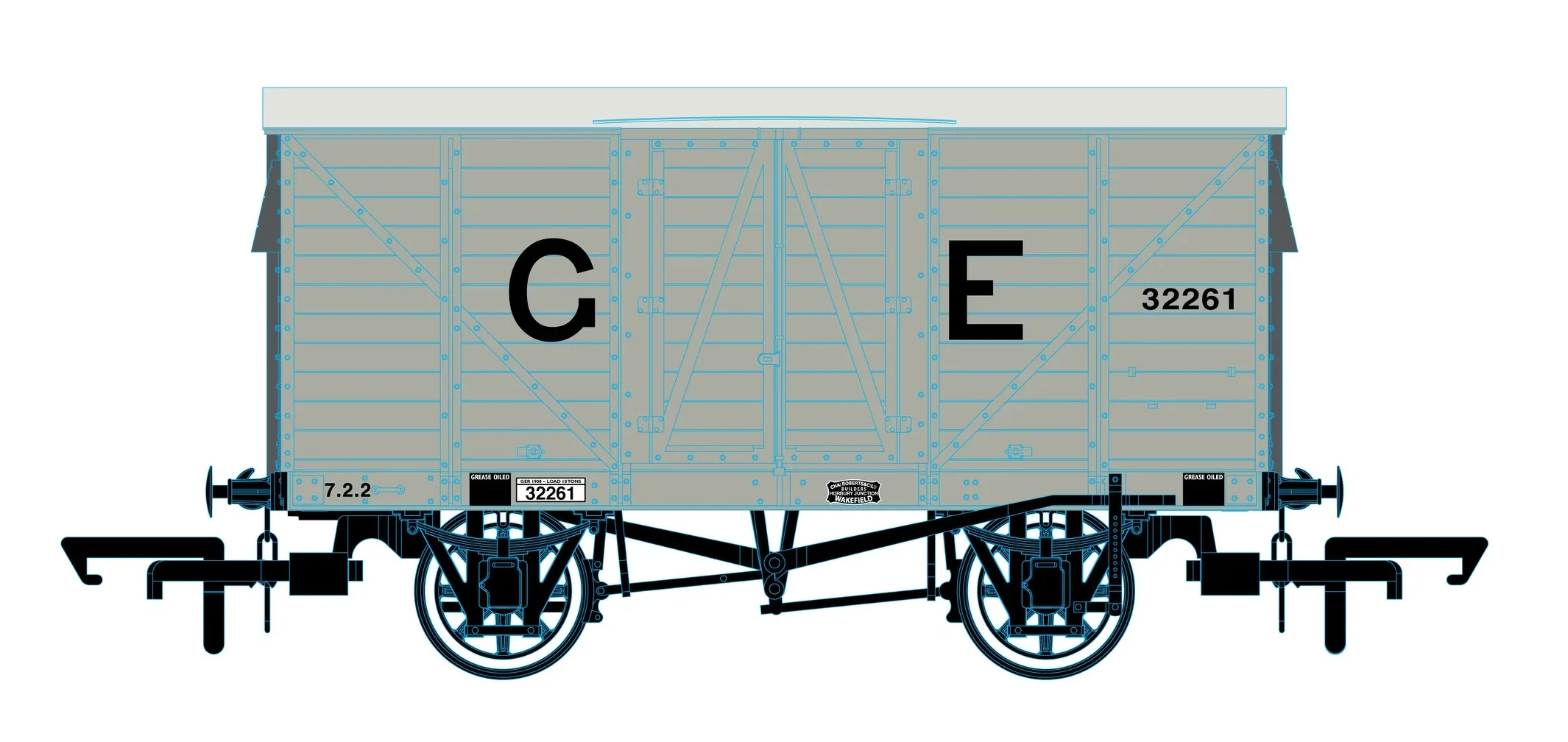 GER 10t Covered Van GER 32261