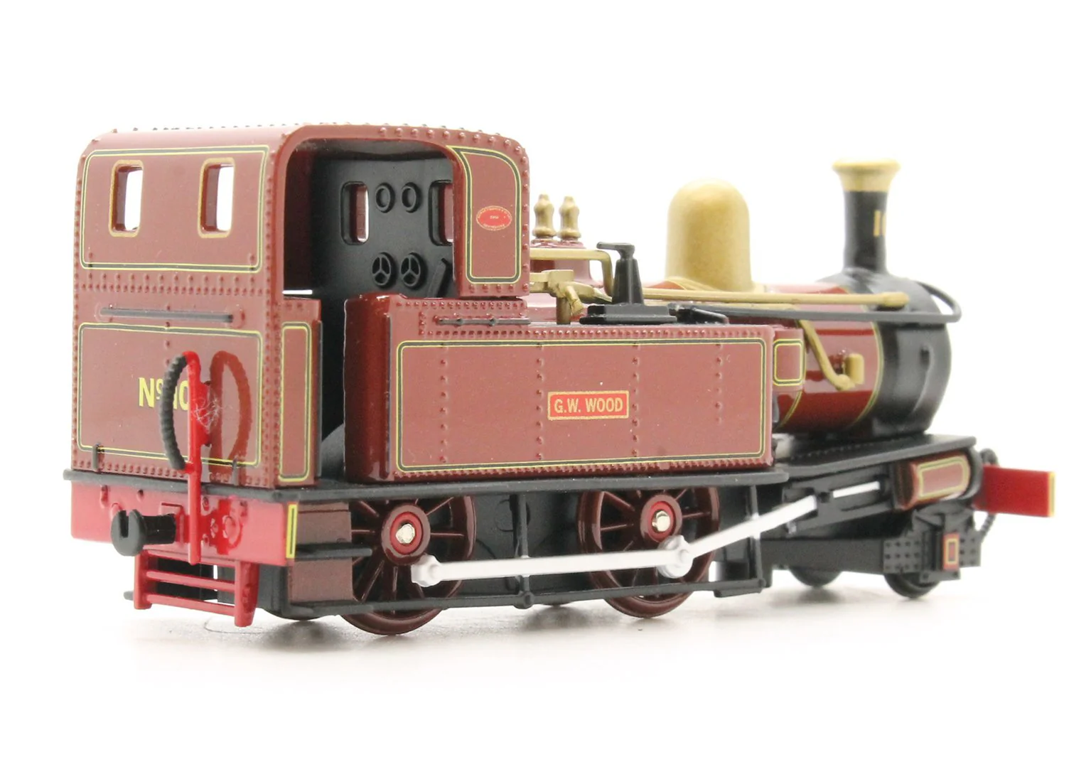 Isle of Man Railway 2-4-0T 10 'G.H.Wood' Indian Red - Static Model - Image 3