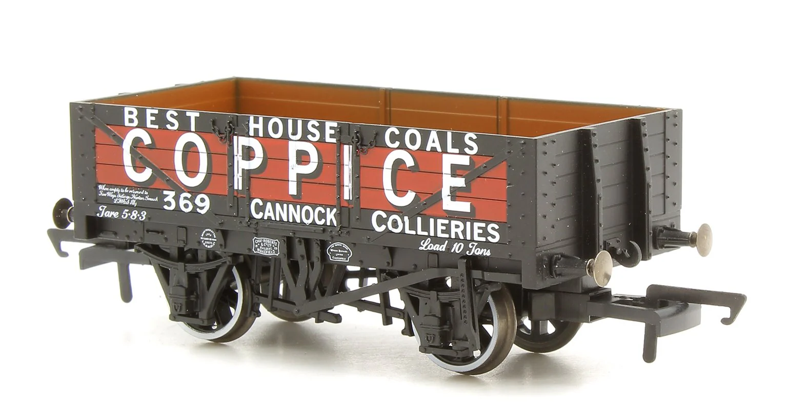 Pre-Owned OR76MW5003 5 Plank Mineral Wagon - Coppice Cannock Chase No.369 - Image 2